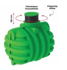 5000 L RoTerra esővízgyűjtő tartály