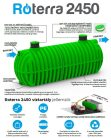 40000 L RoTerra 2450 esővízgyűjtő, tüzivíz tartály