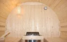 TROMSÖ L kültéri hordó szauna, négyszemélyes