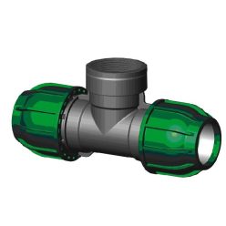 KPE T-IDOM 25x3/4"BM - Irritec