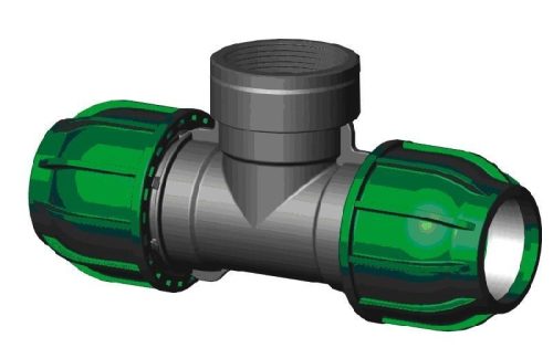 KPE T-IDOM 25x3/4"BM - Irritec