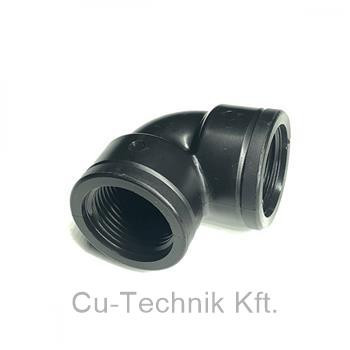 Könyök 1/2" BB PE