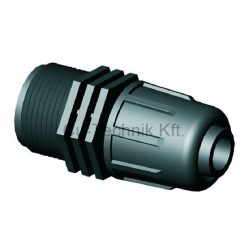 Csepegtető cső átmenet 25x3/4" KM PE