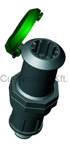 Vízkonnektor kulcs nélkül - 3/4"