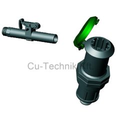 Vízkonnektor+kulcs- 3/4"