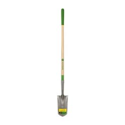 JOHN DEERE TRS-5-RBA-JD Árokásó lapát, 12,5 cm széles pengével, íves vállak, 120 cm-es prémium kemén