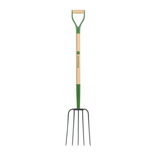 JOHN DEERE BPJ-5D-JD 5 ágú trágyavilla, 95 cm-es prémium keményfa nyéllel, " D " markolattal (35136)