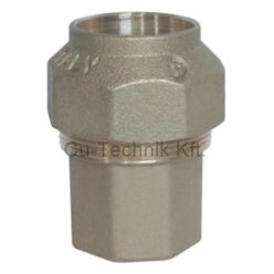 KPE csatl. réz 32 - 1" BM - 8164
