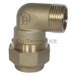 KPE réz könyök KM 25x3/4"