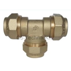 KPE réz T-idom 25x25x25