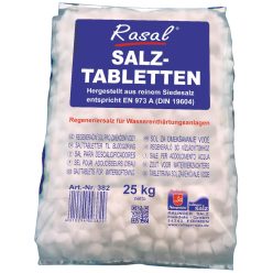 Regeneráló sótabletta 25 kg/zsák Vízlágyító só