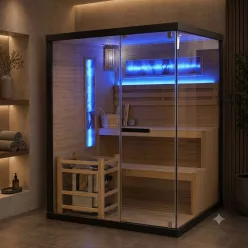 LUXOR 2 háromszemélyes finn szauna