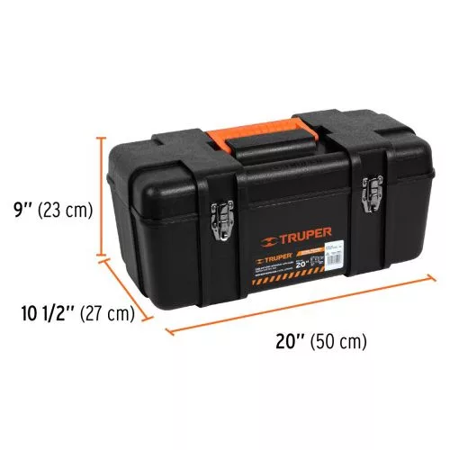 TRUPER CHP-20X Ipari szerszámosláda fém csattal, 50 cm (10380)