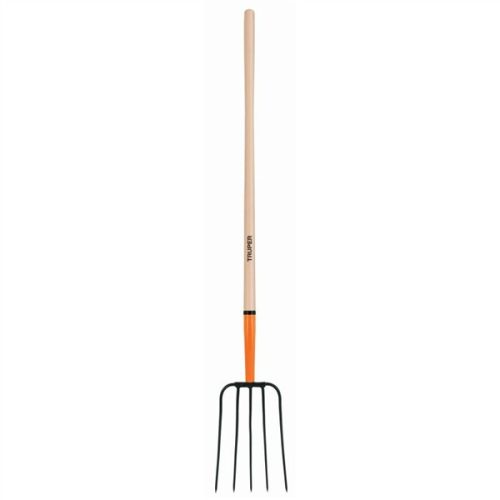 TRUPER BPJ-5 5 Ágú acél trágyavilla, 23/154 cm (11006)