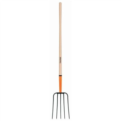 TRUPER BPJ-5 5 Ágú acél trágyavilla, 23/154 cm (11006)