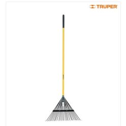 TRUPER EMX-24 Fém kerti fűseprű üvegszálas nyéllel, 24 fogas, 172 cm (14342)