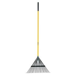 TRUPER EMX-24 Fém kerti fűseprű üvegszálas nyéllel, 24 fogas, 172 cm (14342)