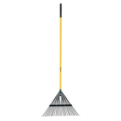 TRUPER EMX-24 Fém kerti fűseprű üvegszálas nyéllel, 24 fogas, 172 cm (14342)