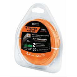   TRUPER EXPERT HDU-12-95 Fűkasza damil, négyszögletes profil, 2,4 mm / 12 m (15958)