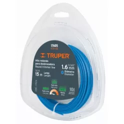   TRUPER HTA-65 Szegélynyíró damil, kerek profil 1,6 mm / 15 m (17605)