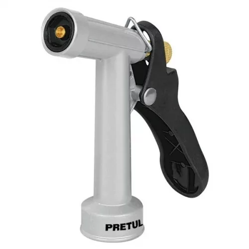 PRETUL PIM-4 Fém locsolópisztoly, állítható, 10 cm (22750)