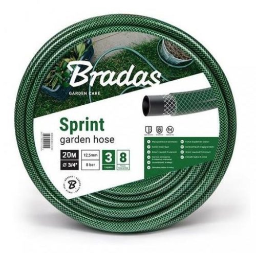 BRADAS SPRINT ZÖLD LOCSOLÓTÖMLŐ 3/4" 20M PL