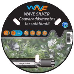 WAVE SILVER 3 rétegű szöveterősítésű csavarodásmentes kerti locsolótömlő, 3/4" 30m (WS3430) (TFA)